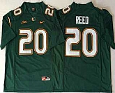 Men's Miami Hurricanes #20 Ed Reed Green Stitched NCAA Nike College Football Jersey,baseball caps,new era cap wholesale,wholesale hats